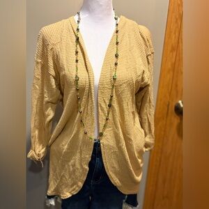 Ginger G Warm Yellow Sweater